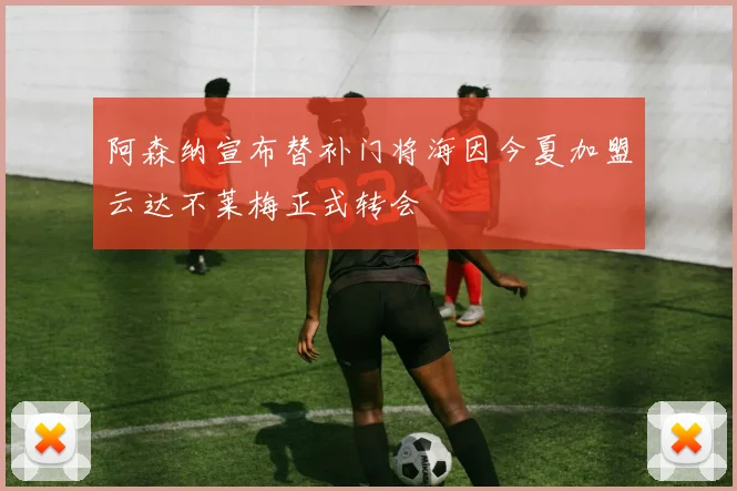 阿森纳宣布替补门将海因今夏加盟云达不莱梅正式转会